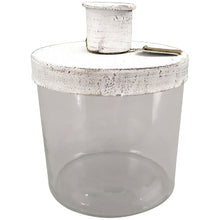 Laden Sie das Bild in den Galerie-Viewer, Dekoglas mit Kerzenhalter