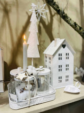 Laden Sie das Bild in den Galerie-Viewer, Dekoglas mit Kerzenhalter
