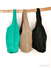 Laden Sie das Bild in den Galerie-Viewer, Beuteltasche Wildleder