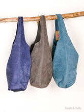 Laden Sie das Bild in den Galerie-Viewer, Beuteltasche Wildleder