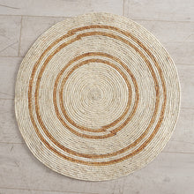 Laden Sie das Bild in den Galerie-Viewer, Handgewebter Teppich MARLY rund