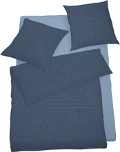 Laden Sie das Bild in den Galerie-Viewer, Bettwäsche Schlafgut Mako Satin Select Farbe Nachtblau