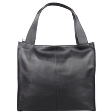 Laden Sie das Bild in den Galerie-Viewer, Shopper MARTA 100% Leder | Farbe Schwarz