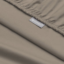 Laden Sie das Bild in den Galerie-Viewer, Spannbettlaken PERKAL Farbe 498 Taupe