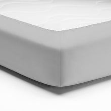 Laden Sie das Bild in den Galerie-Viewer, Spannbettlaken PERKAL Farbe 511 hellgrau