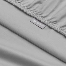 Laden Sie das Bild in den Galerie-Viewer, Spannbettlaken PERKAL Farbe 511 hellgrau