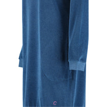 Laden Sie das Bild in den Galerie-Viewer, Cawö Home Hoodies Damen blau melange/beere