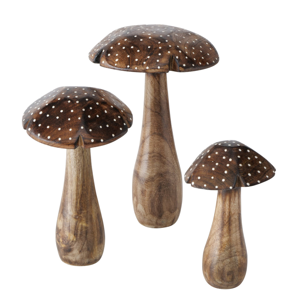 Deko-Pilz aus Holz von BOLTZE