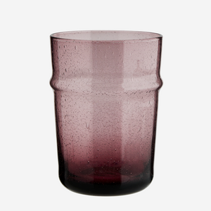 Modernes Trinkglas Lila