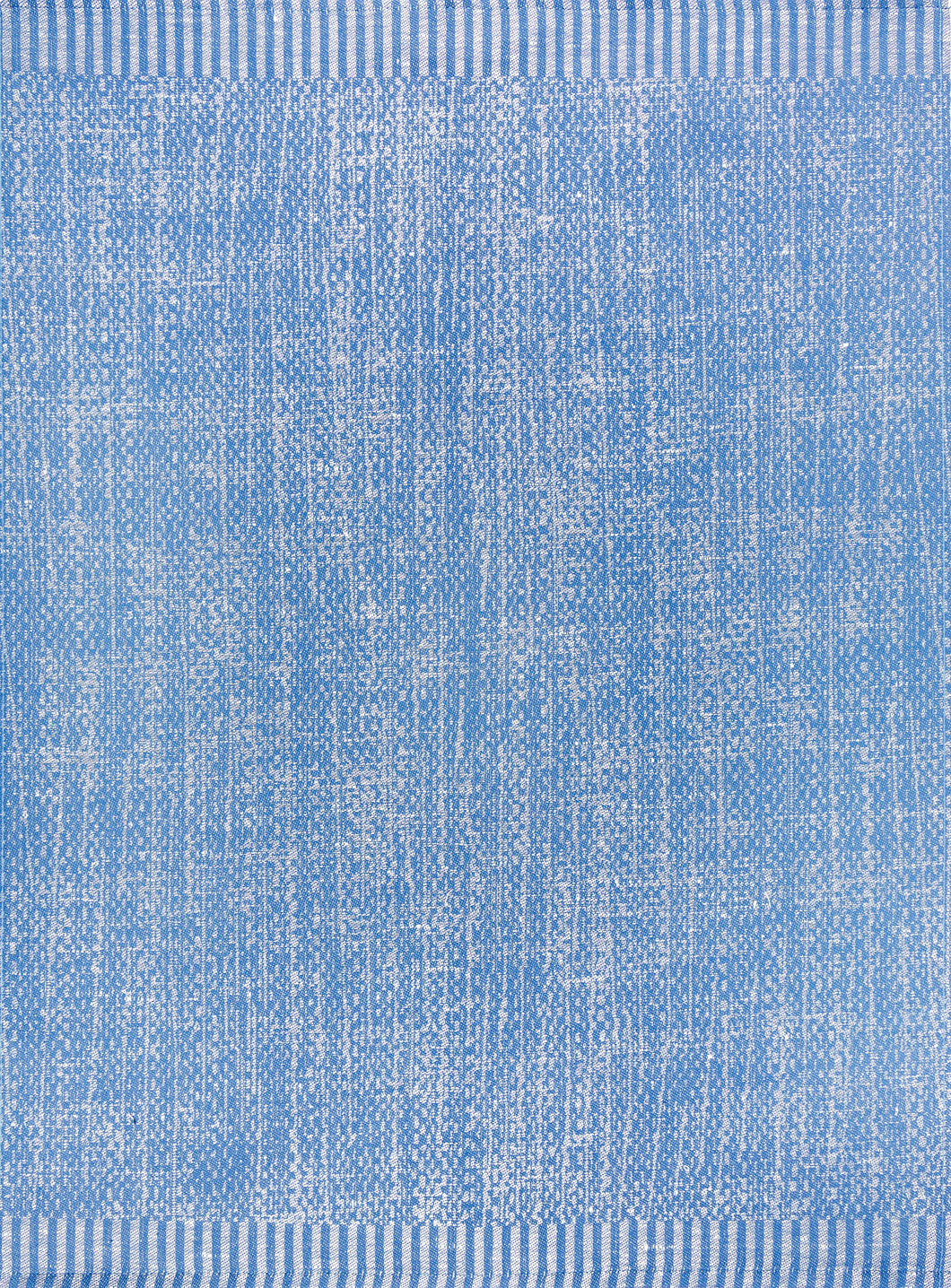 Geschirrtuch aus Halbleinen meliert einfarbig Farbe Blau