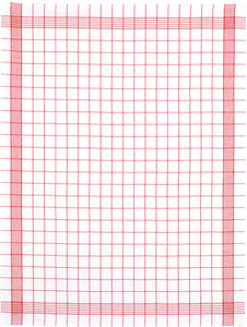 Geschirrtuch CLASSIC Karo Rot