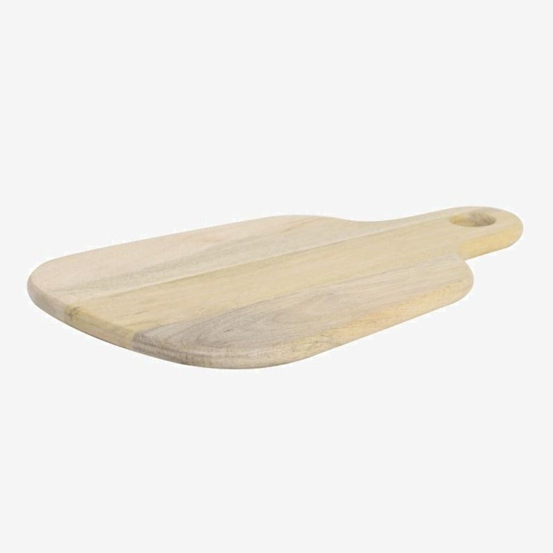 Hackbrett MAMAN Deko aus Holz naturell 40x26x1,5 cm