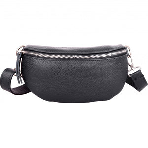 Hipbag STINA 100% Echtleder | Farbe Schwarz