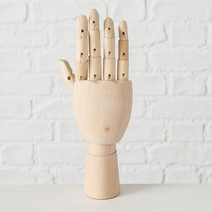 Dekoaufsteller HAND aus Holz