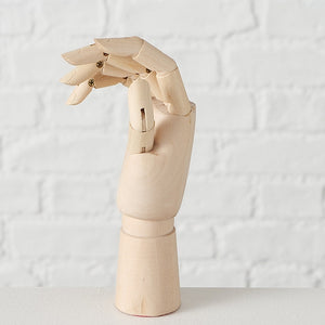 Dekoaufsteller HAND aus Holz