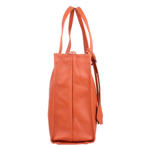 Shopper MARTA 100% Leder | Farbe Orange