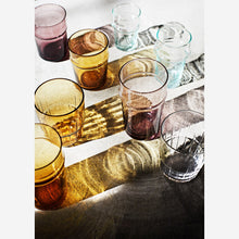 Laden Sie das Bild in den Galerie-Viewer, Modernes Trinkglas Lila
